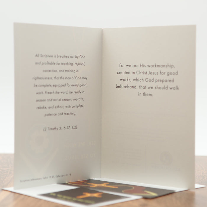 Ad Crucem Pastor Card - Sir, we wish to see Jesus