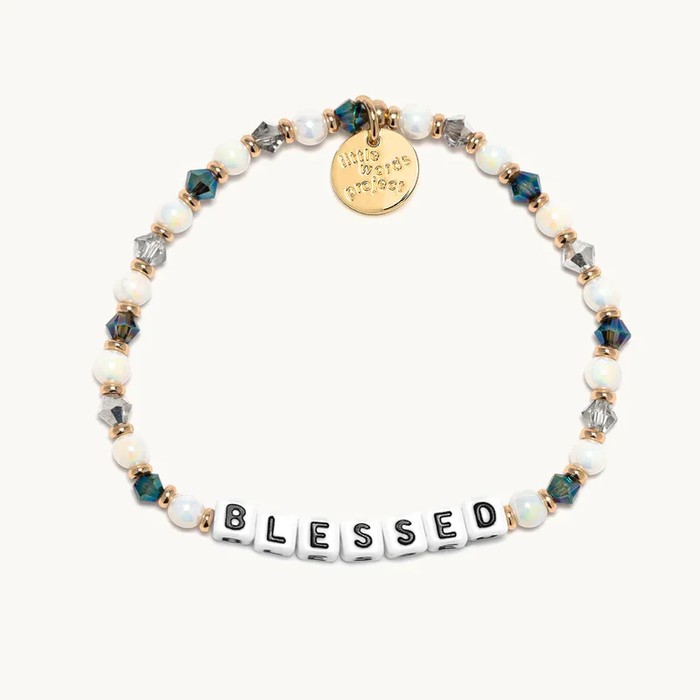 Blessed Beaded Bracelet Midnight