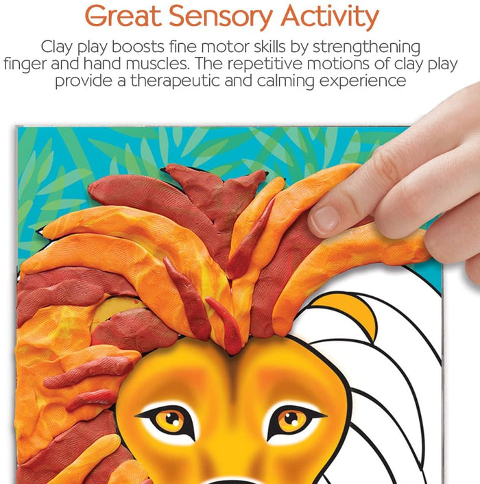 Coloring with Clay