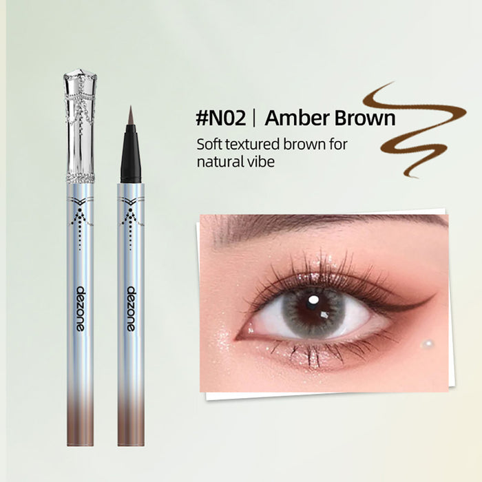 Dezone Smooth Eyeliner Pen N02 Amber Brown