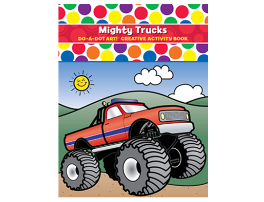 Do-A-Dot Art Mighty Trucks