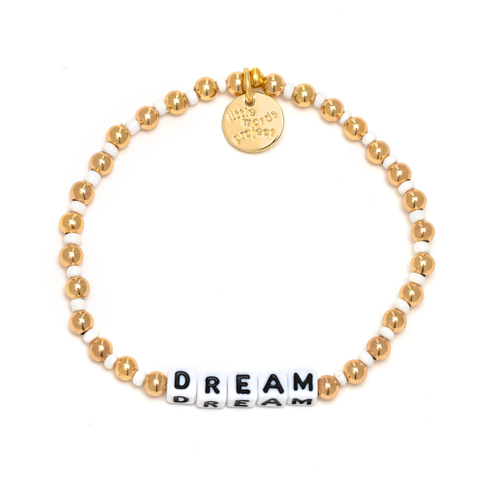 Dream Beaded Bracelet Gold Plated Magnolia