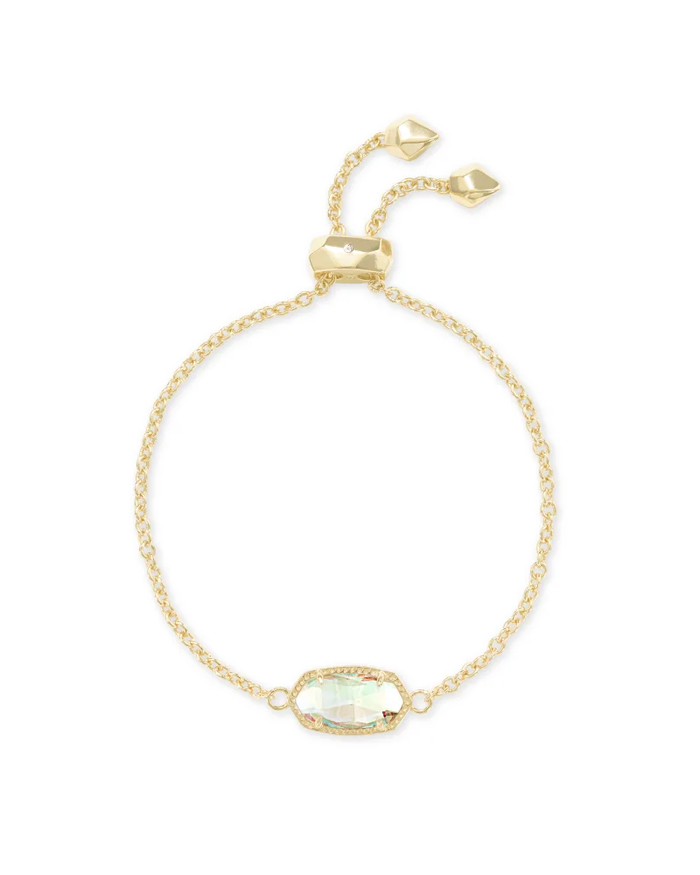 Elaina Bracelet Gold Dichroic Glass