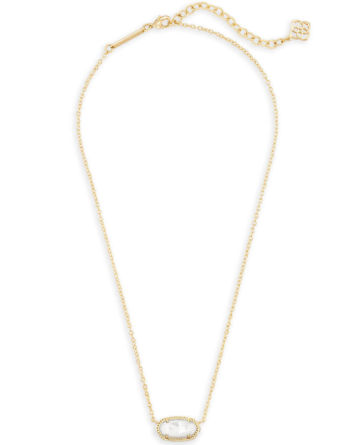 Elisa Necklace Ivory Mother of Pearl Gold