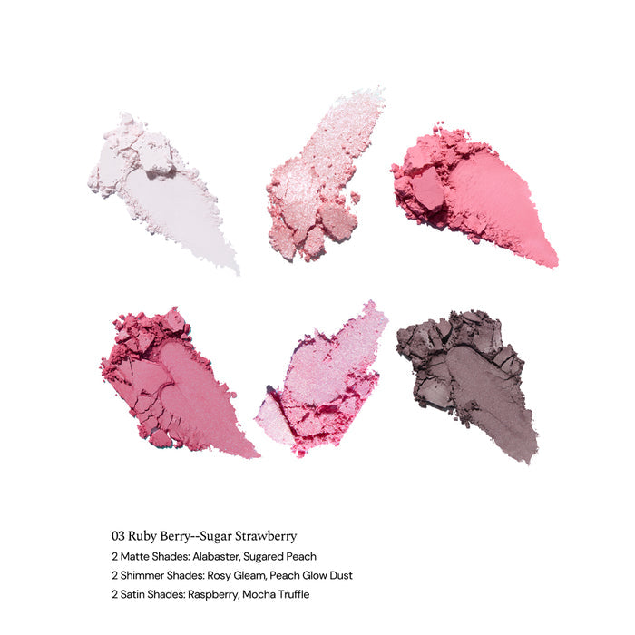 Flower Knows Bunny Garden Collection 6-Color Makeup Palette