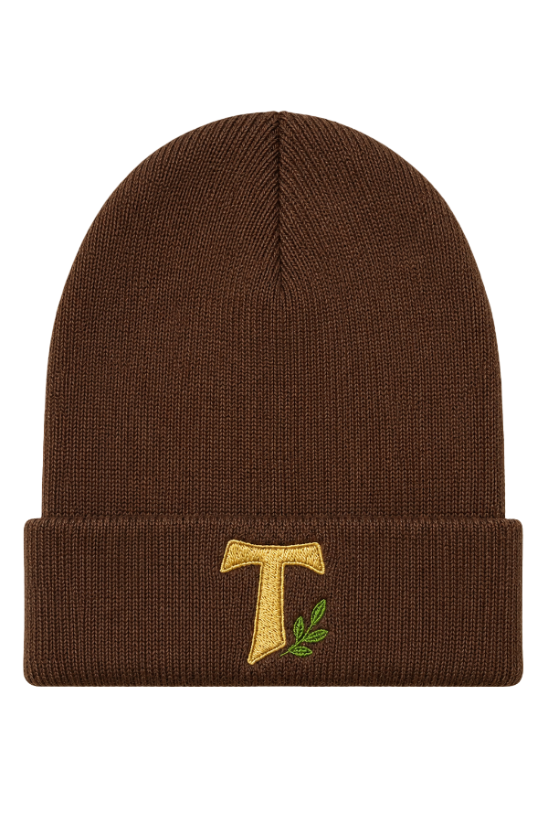 Franciscan Heart Tau Cross Beanie