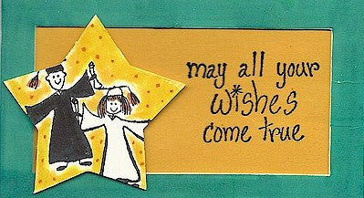 Guy Grad Rubber Stamp 2227D