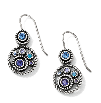 Halo French Wire Earrings