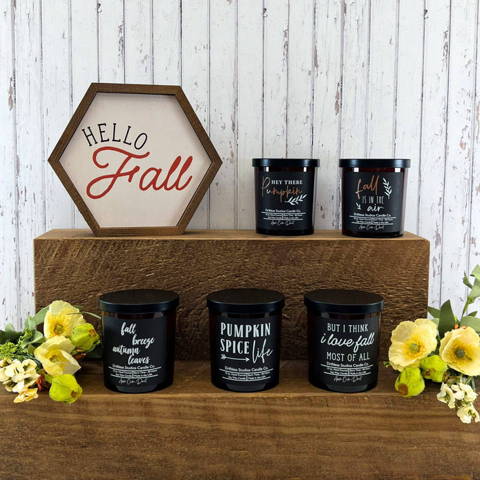 Hey There Pumpkin - Fall Candle - Soy Wax Candles: Frosted Pumpkin
