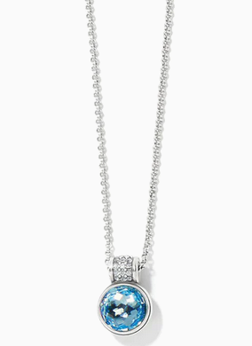 Meridian Aurora Petite Necklace- Aqua