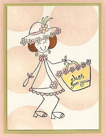 Missy Lea Rubber Stamp 4004N