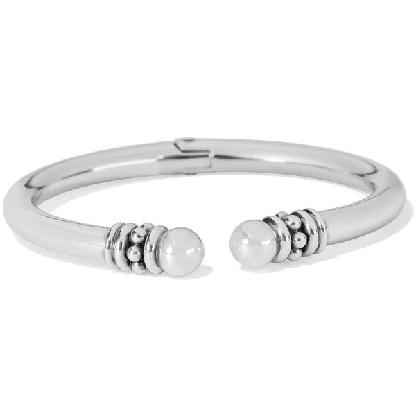 Pretty Tough Stud Open Hinged Bangle Bracelet