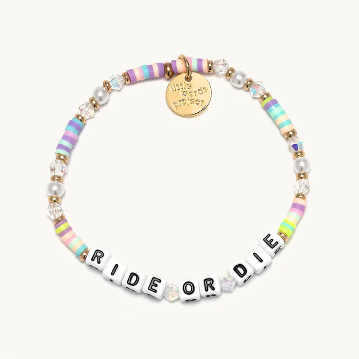 Ride or Die Beaded Bracelet Soft Serve