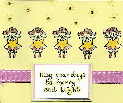 Twinkle Pal 2 Rubber Stamp 2420D