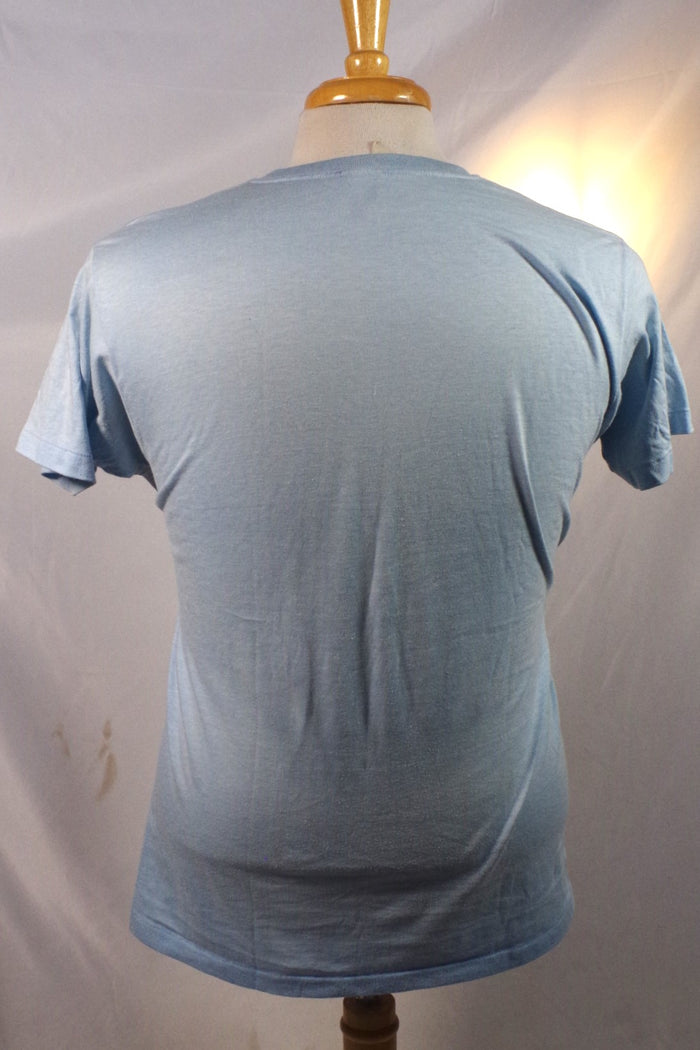 1979 Sky Blue "Rehabilitation: Because Mobility is Freedom" Tee Shirt - Sz XL