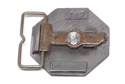 1982 Kirkland, IL Centennial Pewter Belt Buckle