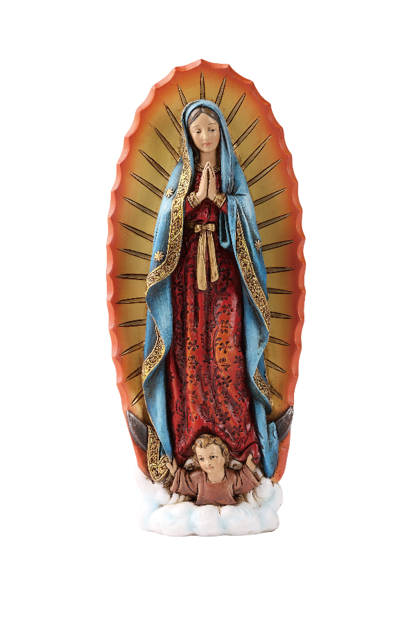 7 1/4" Our Lady of Guadalupe Statue