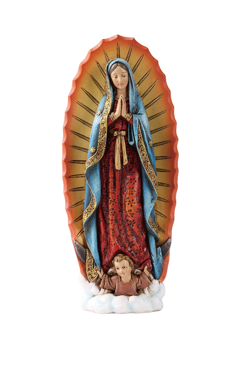 7 1/4" Our Lady of Guadalupe Statue