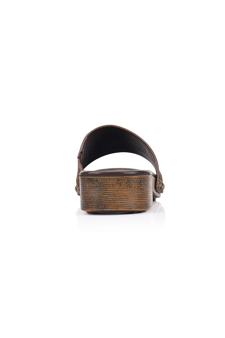 Chester Clogs - Chocolate Brown Micro