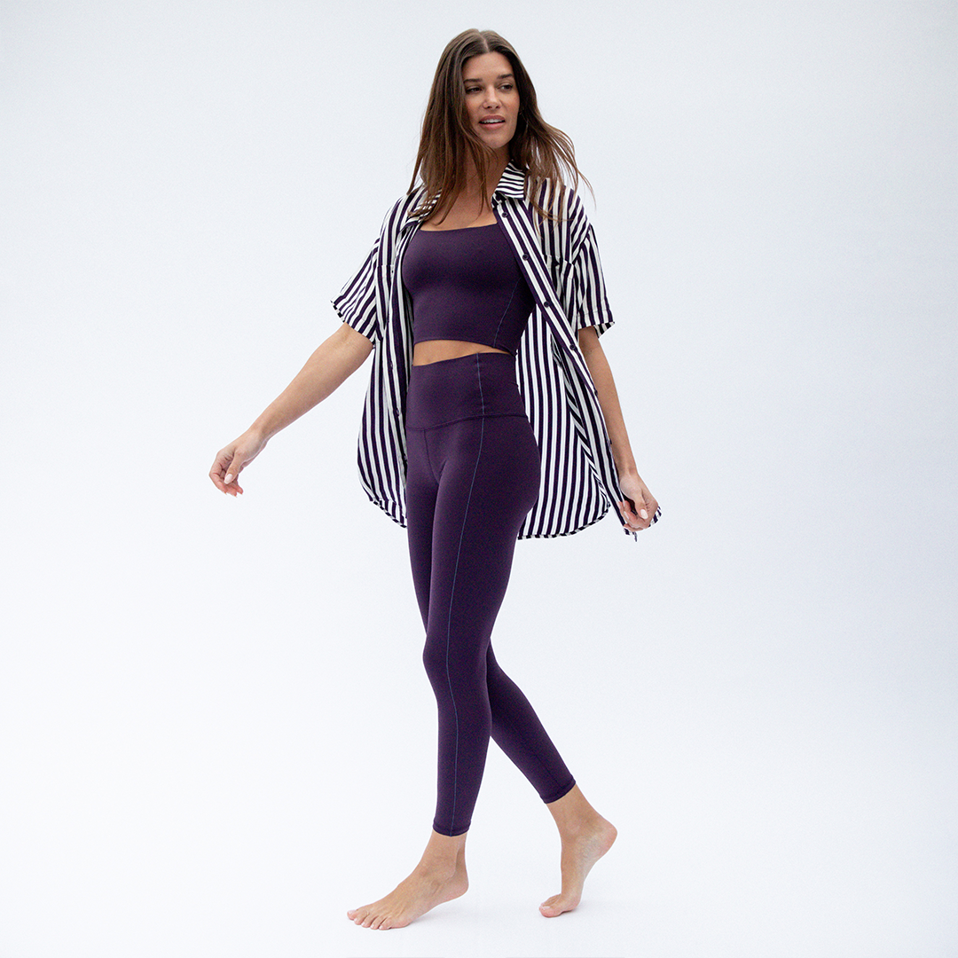 Day Trip Button Down - Legend Stripe: Legend/Coconut