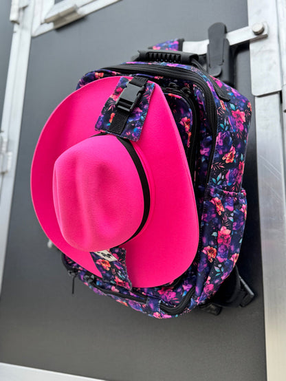 Midnight Bloom WhinneyTraveler Backpack