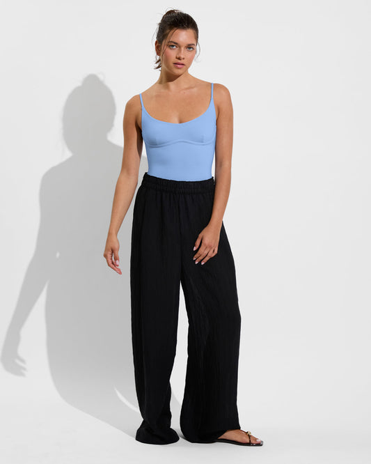 Day Trip Pant *Sheer Stripe - Jet