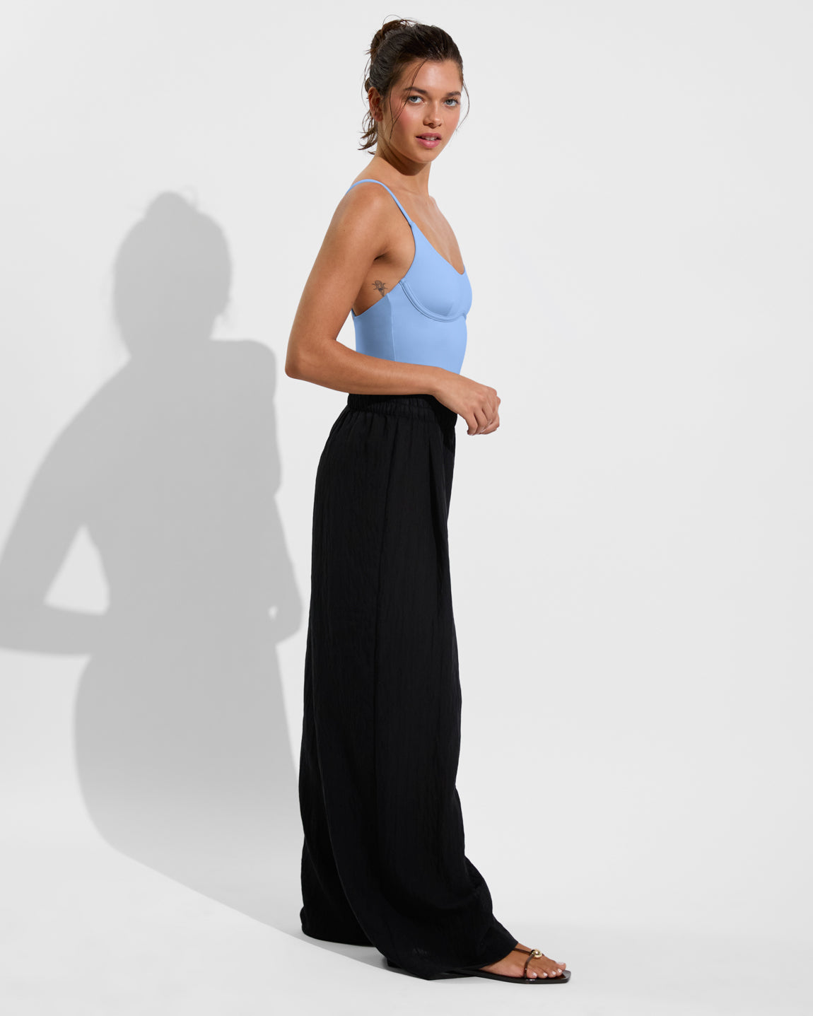 Day Trip Pant *Sheer Stripe - Jet