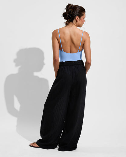 Day Trip Pant *Sheer Stripe - Jet