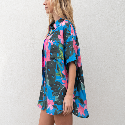Day Trip Button Down - Aloha Point Break