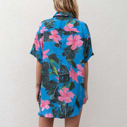 Day Trip Button Down - Aloha Point Break