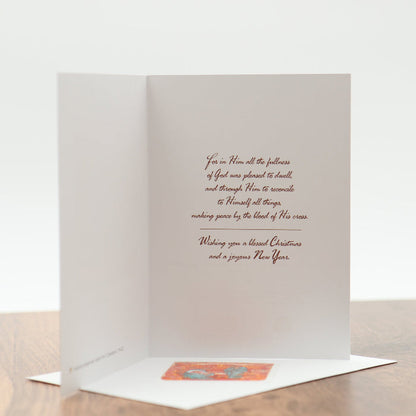 Ad Crucem Christmas Card A Child Is Born to us!