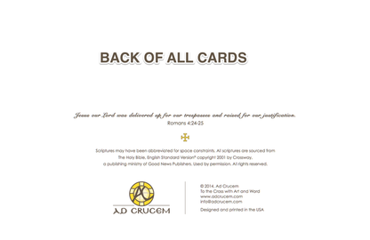 Ad Crucem Christmas Card Christ's Titles