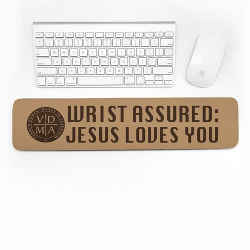 Ad Crucem Keyboard Wrist Pad