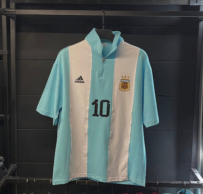 AFA printed football zipper