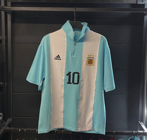 AFA printed football zipper