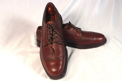 Alden Dark Brown Longwing Gunboats - Size 10 AAA/A