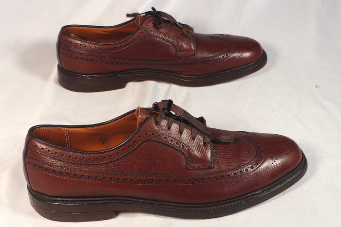Alden Dark Brown Longwing Gunboats - Size 10 AAA/A