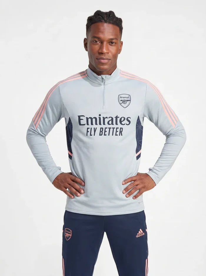 ARSENAL DARK BLUE AND WHITE TRACKSUIT