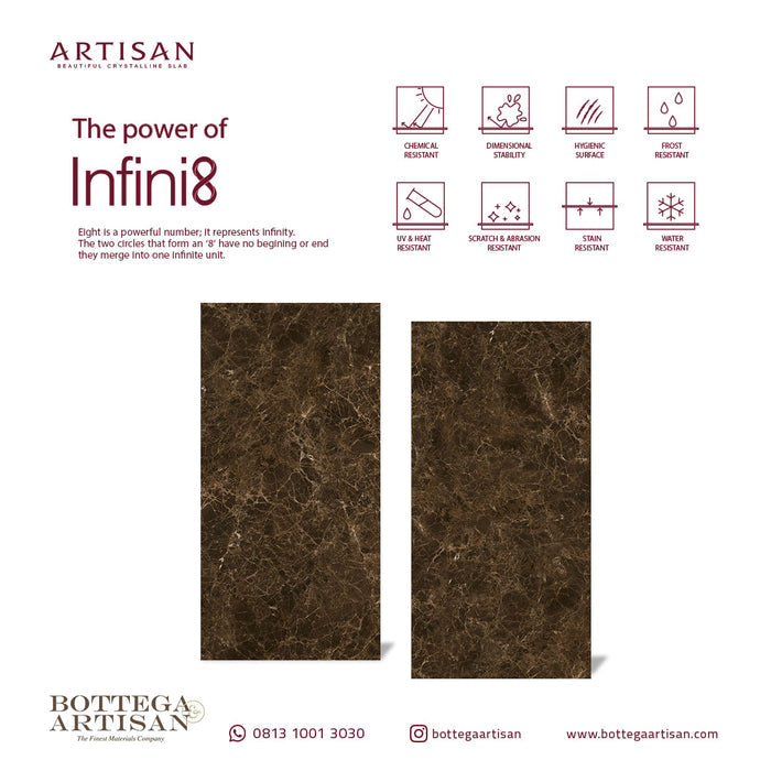 Artisan Emperador Classic Lustrous 240X120 cm
