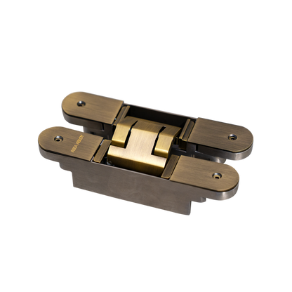 Assa Abloy 3d adjustable stainless steel concealed hinge antique brass finish AA-3CH-03-AB