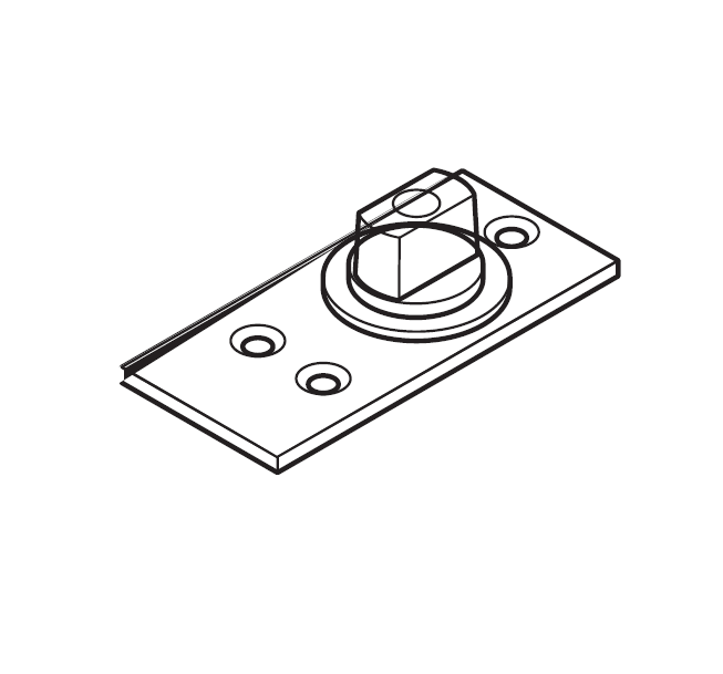 ASSA ABLOY 985-35 HEAVY DUTY BOTTOM PIVOT (200KG DOOR MAXIMUM) SATIN NICKEL