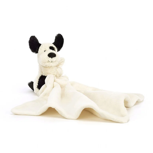 Baby Bashful Black & Cream Puppy Soother