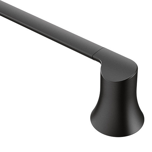 Bath Accessories Doux Matte Black 18" Towel Bar YB0218BL