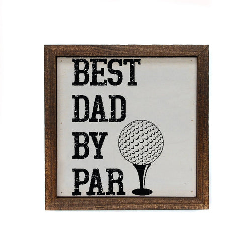 Best Dad By Par Fathers Day Gifts - Golf Gift