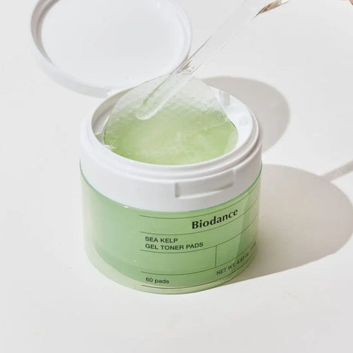 Biodance Sea Kelp Gel Toner Pads hydrating gel toner pads for refreshed skin