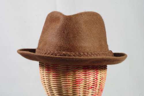 Borsalino Brown Trilby 7 1/8 (M-L)