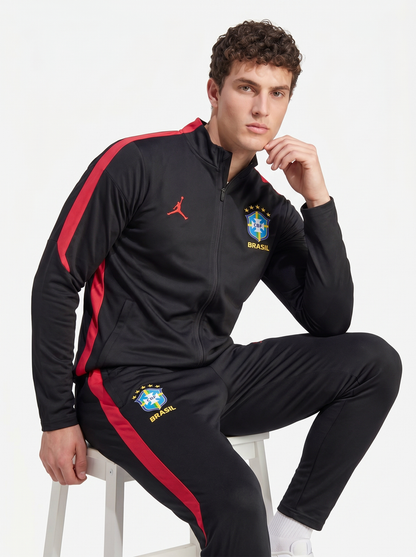 BRAZIL 2026/27 BLACK/RED TRACKSUIT