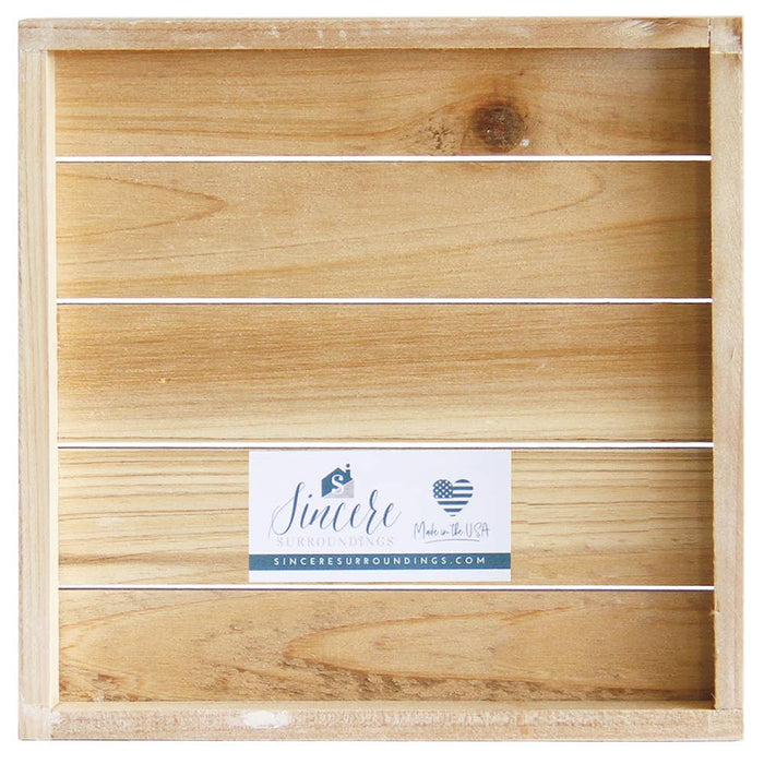 Carry In Heart Flower - Perect Pallet Petites: 6" x 6" x 1"