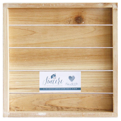 Carry In Heart Flower - Perect Pallet Petites: 8" x 8" x 1"
