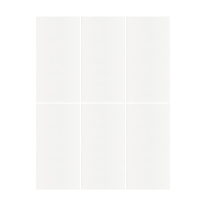 Cerámica Muro - White Frost Plus Acetinado 30x59 Rectificado